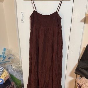 Solai Chocolate Brown Dress